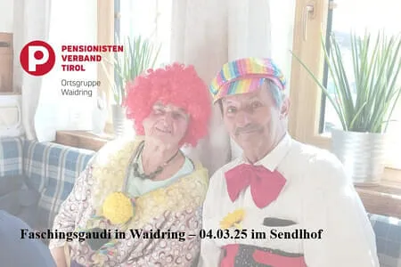 Faschingsgaudi in Waidring am 04.3.25