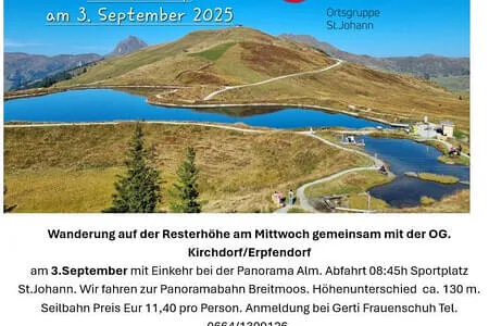 resterhöhe St. JOhann Kirchdorf